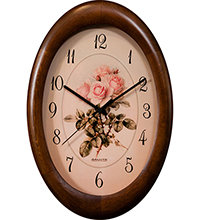 Часы настенные Розы